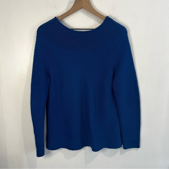 Women’s | Talbots Blue Knit Sweater | Large - Picture 5 of 7